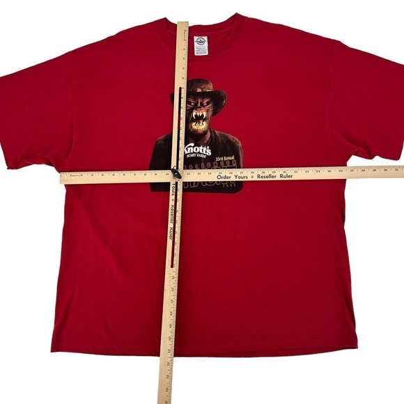 Knott’s Berry Scary Farm Red T-Shirt Large 2005 y2k Halloween Y2K Tee 2xl XXL - Picture 3 of 10